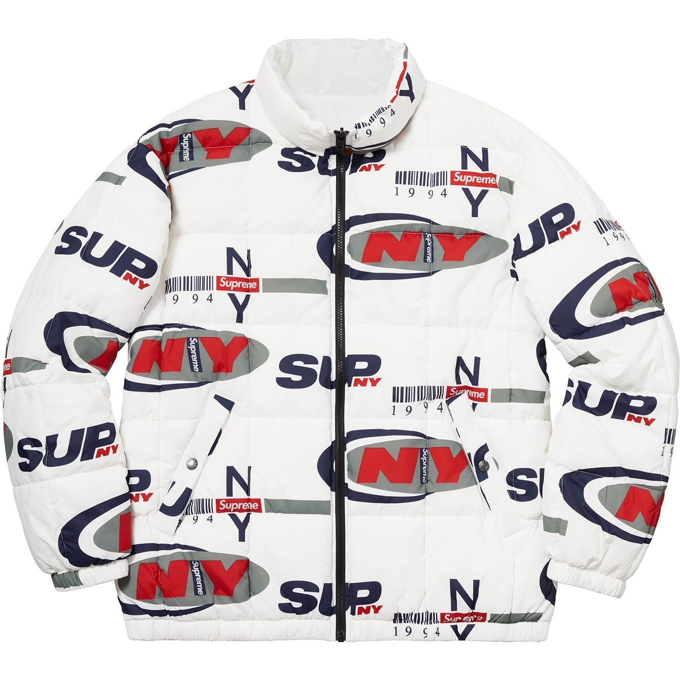 Supreme NY Reversible Puffy Jacket view 3